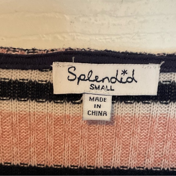 Splendid Striped Bell Sleeve Top - Picture 7 of 11